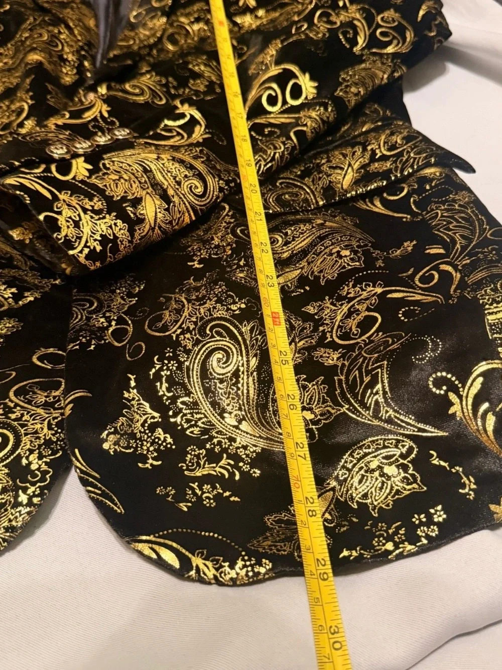 MAGE MALE Mens PartyFloral SuitJacket NotchedLapel SlimFit2-Button Size M NWT A5